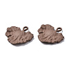 Spray Painted Alloy Pendants PALLOY-T077-118C-RS-3