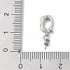 Brass Peg Bails Pin Pendants KK-Q030-11P-3