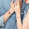 52Pcs 26 Styles Valentine's Day Theme Alloy Enamel Pendants ENAM-TA0002-83-9