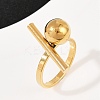 304 Stainless Steel Finger Rings for Women RJEW-Z107-02G-3