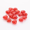 Valentine Gifts for Her Ideas Handmade Gold Foil Glass Beads FOIL-R050-12x8mm-1-1