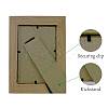 MDF Photo Frames DJEW-WH0110-001-4