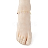 Brass Enamel Pendant Anklets & Bracelets & Necklaces Jewelry Sets SJEW-JS01149-10