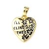 Brass Pendants KK-V007-011G-05-1