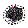Opaque Black Acrylic Beads SACR-YW0001-21A-3