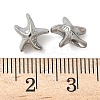 304 Stainless Steel Beads STAS-F320-16B-P-3