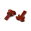 Natural Red Jasper Coconut Tree Pendants G-N342-02E-2