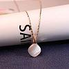 Rhombus Alloy Cat Eye Pendant Necklaces & Stud Earrings Sets for Women FS-WGD2AB8-01-2