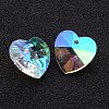 Valentine's Day Glass Pendants LS-GB002AB-2