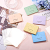 100Pcs Rectangle Clear Polypropylene Cellophane Bags CDIS-TA0001-36C-8