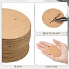 50Pcs Paper Jewelry Display Cards CDIS-CJ0001-07-3