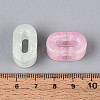 Luminous Frosted Transparent Acrylic Beads TACR-T029-21A-5