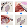 PVD Vacuum Plating 201 Stainless Steel Filigree Pendants STAS-UN0012-49-6