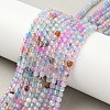 Natural Agate Beads Strands G-E469-12V-1