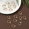 SHEGRACE Brass Leverback Earring Findings XGR0071G-48G-4