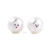 Halloween Opaque ABS Plastic Imitation Pearl Enamel Beads KY-G020-01O-2