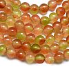 Natural Malaysia Jade Beads Strands G-L645-C01-4mm-25-4