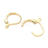 SHEGRACE Brass Leverback Earring Findings XGR0071G-48G-2