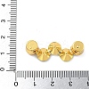 Rack Plating Brass Enamel Evil Eye Connector Charms KK-A234-025G-4