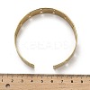 Religion Theme 304 Stainless Steel Cuff Bangles for Women BJEW-Q011-01G-3