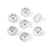 Transparent Resin Rondelle European Beads LS-RESI-N044-02L-1