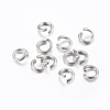 Tarnish Resistant 304 Stainless Steel Open Jump Rings STAS-H437-7x1mm-1