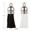 60Pcs 4 Colors Faux Suede Tassel Pendant Decorations FIND-LS0001-04D-4