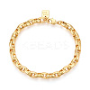 Brass Chain Bracelets BJEW-N032-05G-2