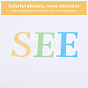 PVC Wall Stickers DIY-WH0228-320-8