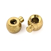 Ion Plating(IP) 304 Stainless Steel Crimp Beads X-STAS-P373-02G-2