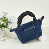 Cowhide Leather Bag Handle Wrap DIY-WH0308-876-3