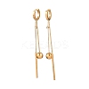 304 Stainless Steel Hoop Earrings EJEW-F393-11G-4