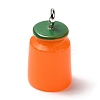 Opaque Resin Imitation Food Pendants LS-RESI-L038-06P-01-2