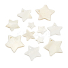 50Pcs 5 Style Freshwater Shell Pendants SHEL-CJ0001-22-3