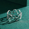 Oval Ring 925 Sterling Silver Finger Rings for Women FS-WGC6322-03-1