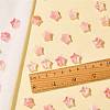 100Pcs Gradient Color Handmade Lampwork Beads DIY-SZ0010-51C-3