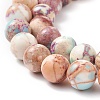 Natural Imperial Jasper Beads Strands X-G-E358-8m-01-6