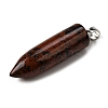 Natural Mahogany Obsidian Pointed Pendants G-F820-12P-2