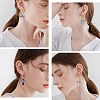 DIY Faceted Beads Earring Making Kit DIY-SZ0007-70-6