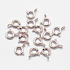 925 Sterling Silver Spring Ring Clasps STER-K167-076A-RG-1