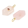 Natural Mixed Stone Pendants KK-CBAF9BC-20G-3