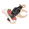 Alloy Pendants ENAM-R004-03KCG-02-2