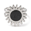 304 Stainless Steel Enamel Open Cuff Rings for Women RJEW-F166-42P-01-2