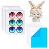 10Pcs 2 Styles PVC Plastic Sheets AJEW-OC0005-73A-1