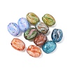 Picasso Baking Paint Glass Seed Beads GLAA-V001-08-1