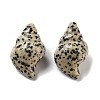 Natural Dalmatian Jasper Carved Figurines DJEW-L023-H13-1