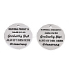 Non-Tarnish 201 Stainless Steel Pendants LS-STAS-T064-38P-8-2