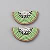 Computerized Embroidery Cloth Iron on/Sew on Patches PATC-WH0002-074M-1