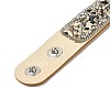 Faux Suede Snap Cord Bracelet BJEW-F428-08-3