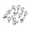 Non-Tarnish 304 Stainless Steel Lobster Claw Clasps LS-X-STAS-F182-01P-C-2